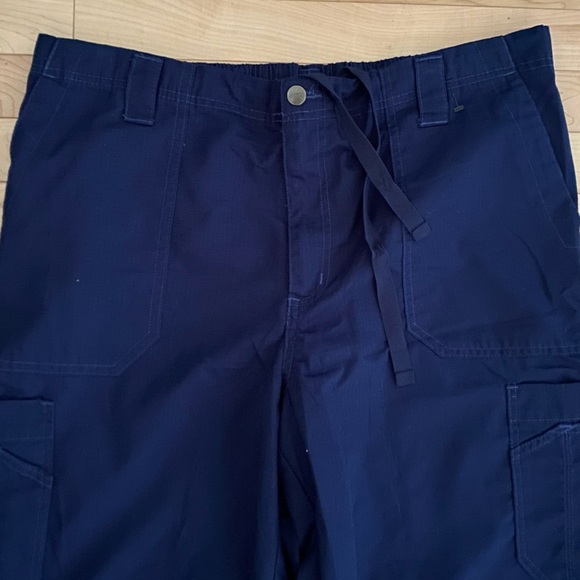 Men’s Carhartt Navy Scrub Pants SIZE XL TALL VGUC - Picture 2 of 4